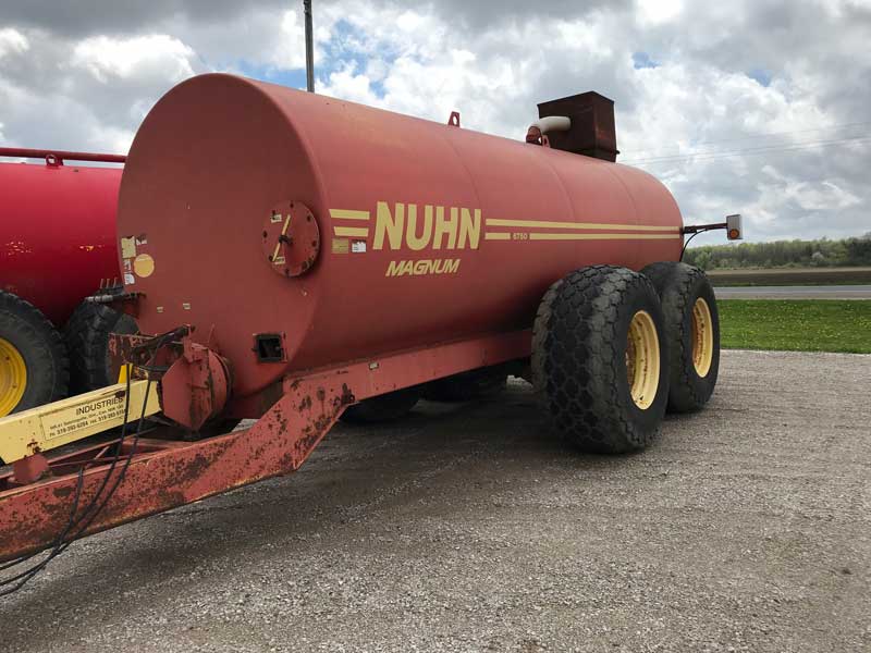 Used Inventory Nuhn Industries Ltd. Manure tanks, Pit Pumps & More!