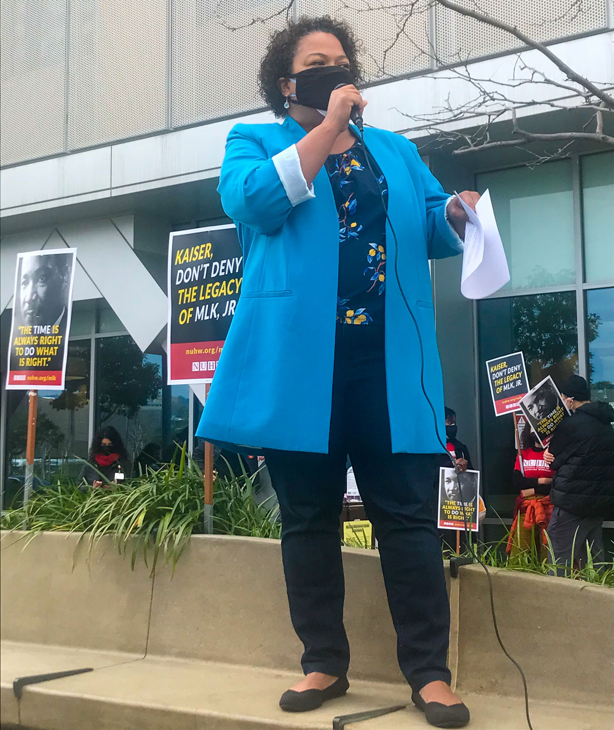 Kaiser mental health therapists strike for racial justice on MLK Day National Union of