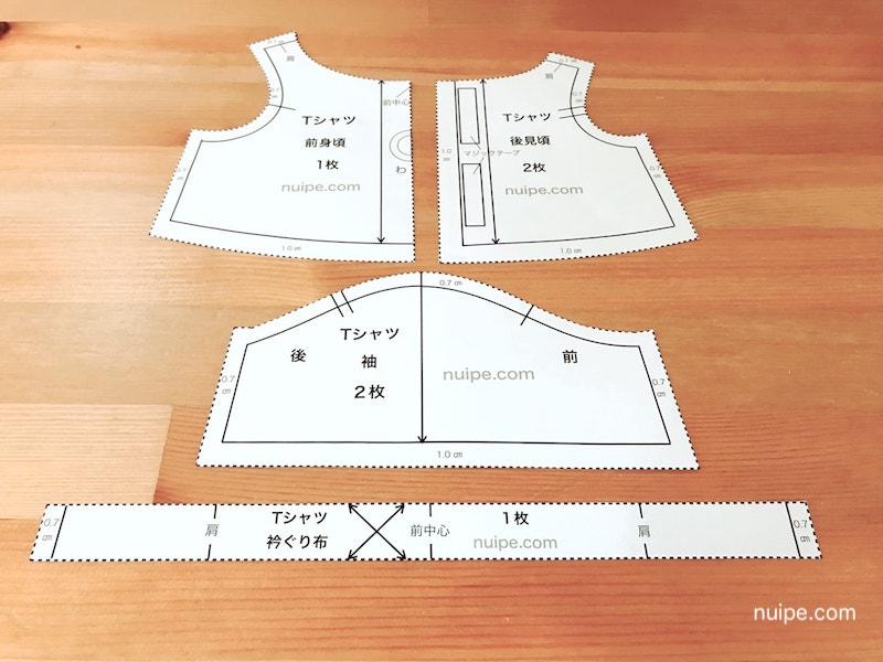 ダッフィー服の作り方｜ミシン不要の簡単Tシャツ！ ぬいぺ｜型紙職人