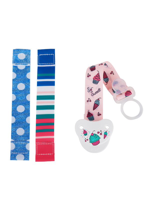 NUK® Fashion Pacifier Clip NUK Canada