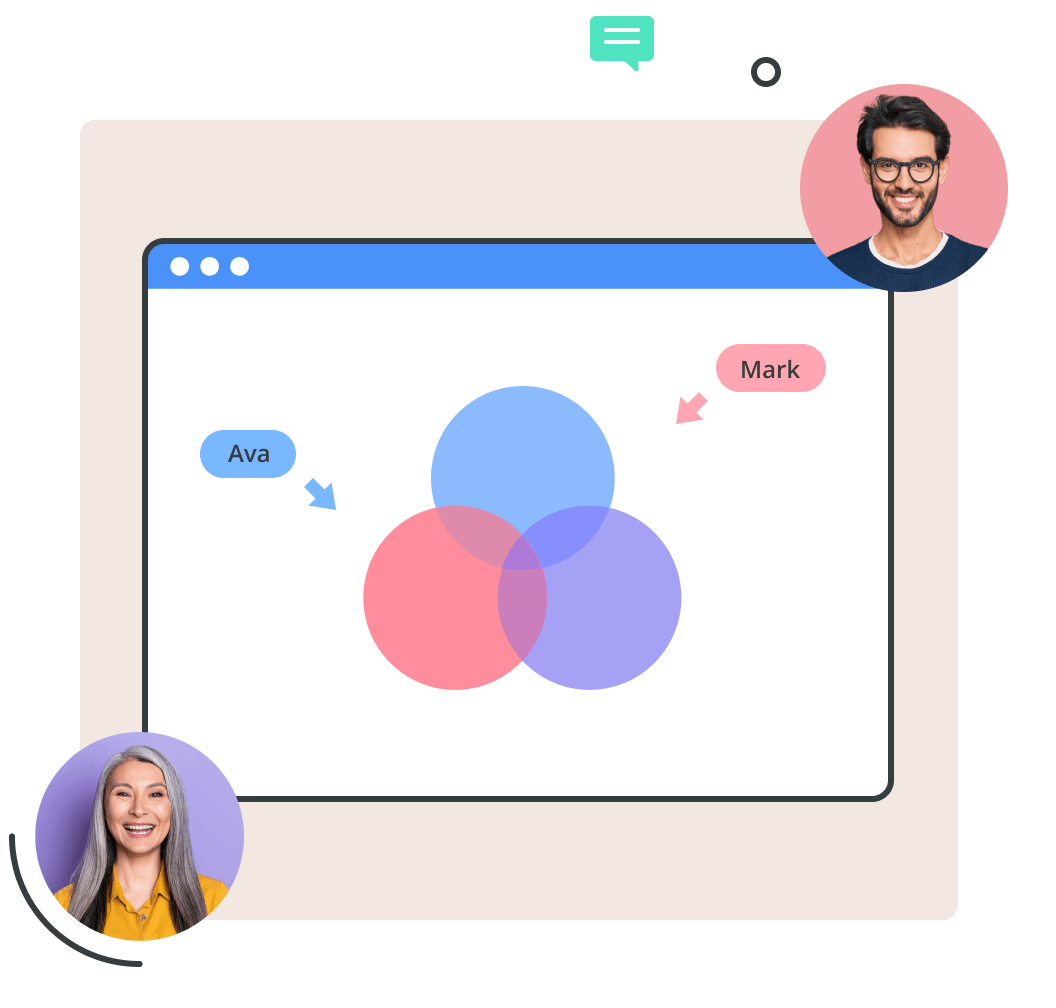 Venn Diagram Maker for Teams | Cacoo | Nulab
