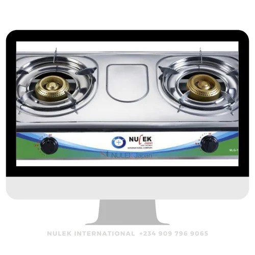 Nulek 2Hob Stainless Steel Gas Model NLG1214B Nulek International