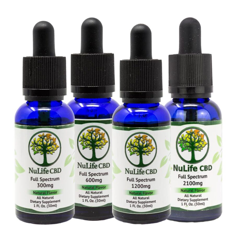 Full Spectrum CBD Oil Natural Flavor Nulife CBD
