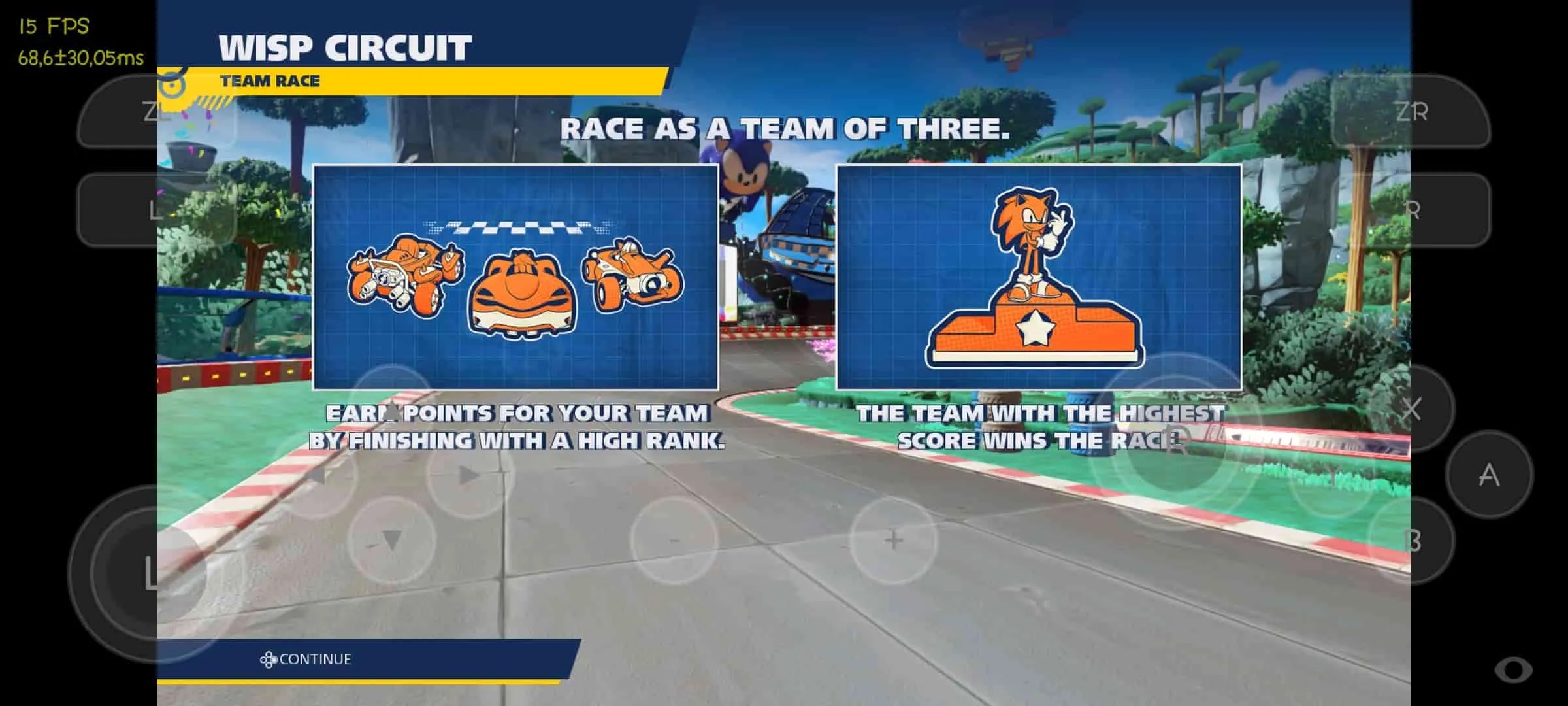 Team Sonic Racing APK Android skyline Emulator Edge Android