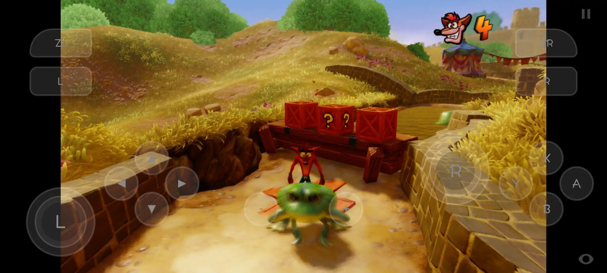 Baixar Crash Bandicoot N. Sane Trilogy APK Android Emulador Skyline Edge