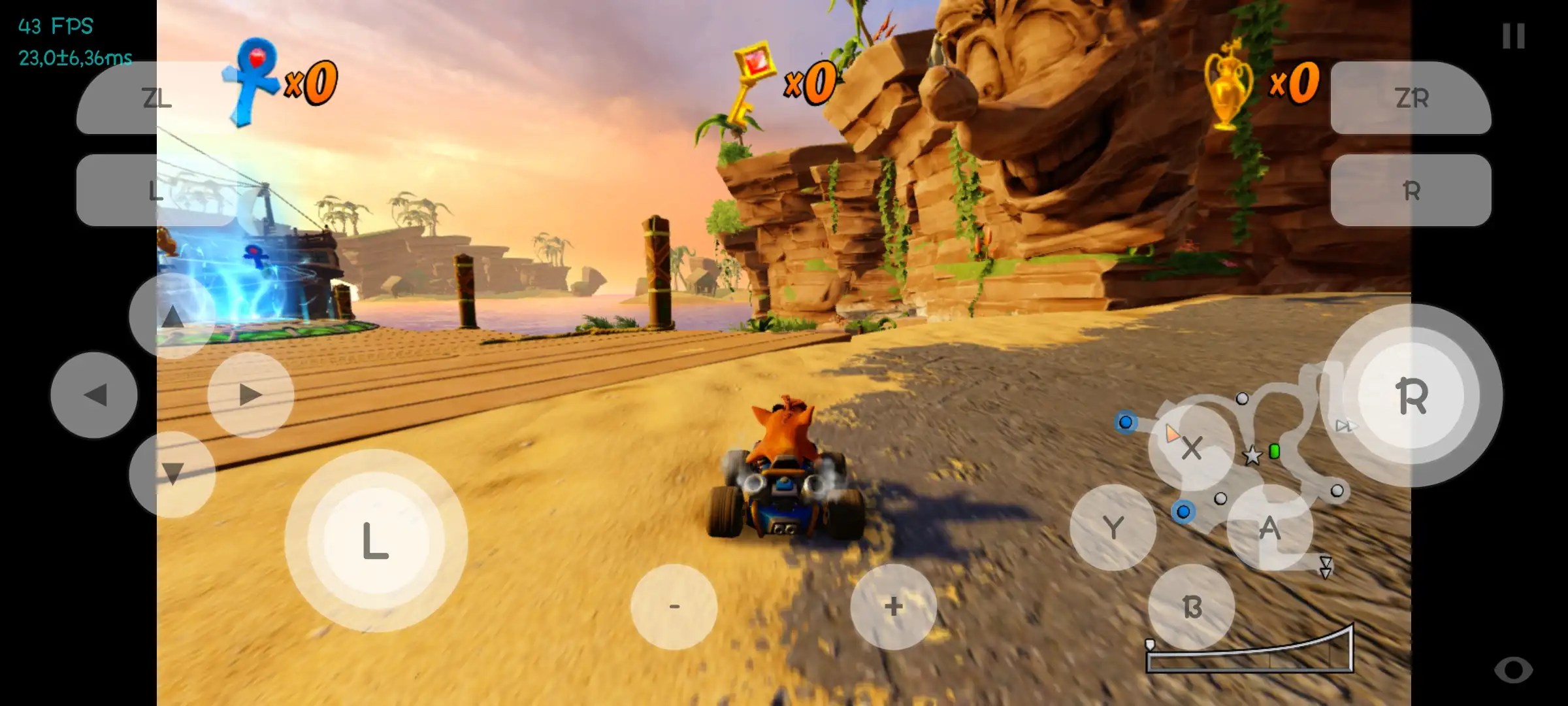 Crash Team Racing Nitro Fueled Skyline Emulator APK Download For