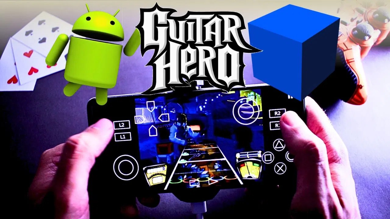 Guitar Hero APK + OBB Download PS2 Emulator AetherSX2 Android