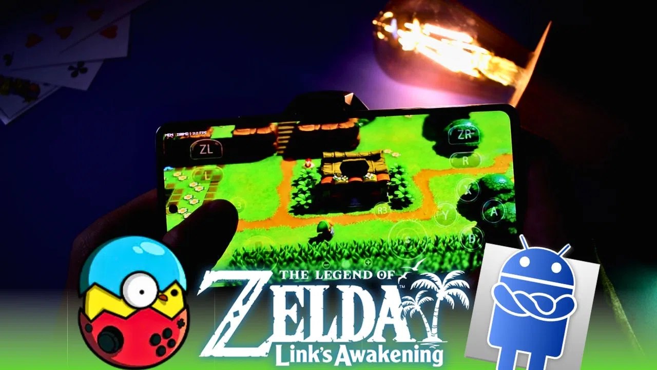 The Legend of Zelda link's Awakening APK download android YUZU