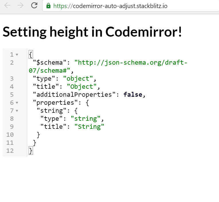 Change Height and Width of TextArea in codemirror DevSuhas