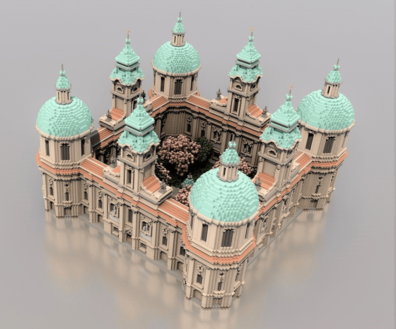 PREMIUM Baroque Spawn St. Peters // CUSTOM // HUB // LOBBY // HQ