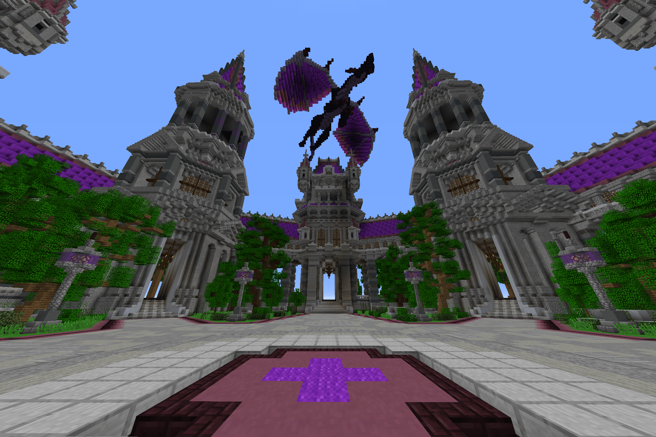 PREMIUM Ender Factions Spawn // End Portal // CUSTOM AND HQ