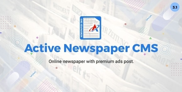 Active Newspaper CMS Nulled