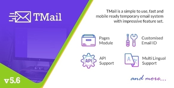 TMail Multi Domain Temporary Email System Nulled Script