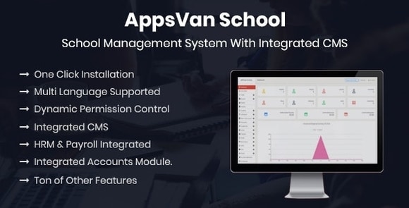 AppsVan School Management System Nulled
