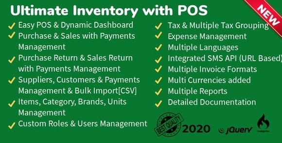Ultimate Inventory with POS Nulled Download