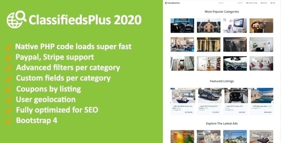Download #Classified Ads Plus v2.0 – PHP Classifieds Script Nulled