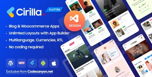 Cirilla Multipurpose Flutter WordPress App Source Code Cirilla Multipurpose Flutter WordPress App Source Code
