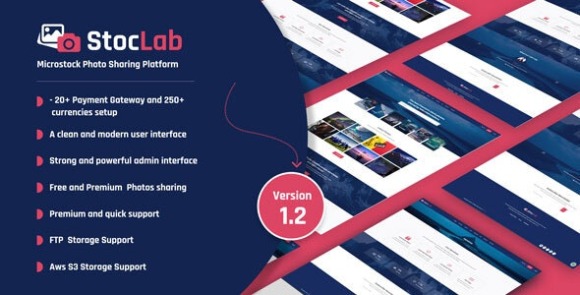 Download #StocLab v1.2 – Microstock Photo Sharing Platform Script