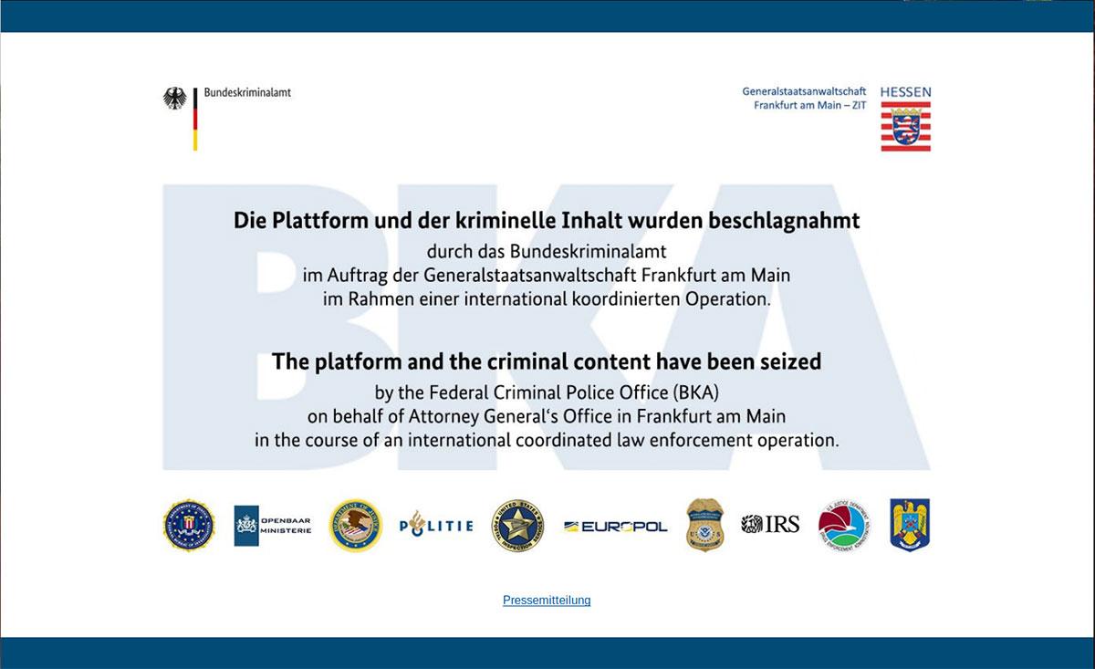 Market Wall Street Shut Down by the German Federal