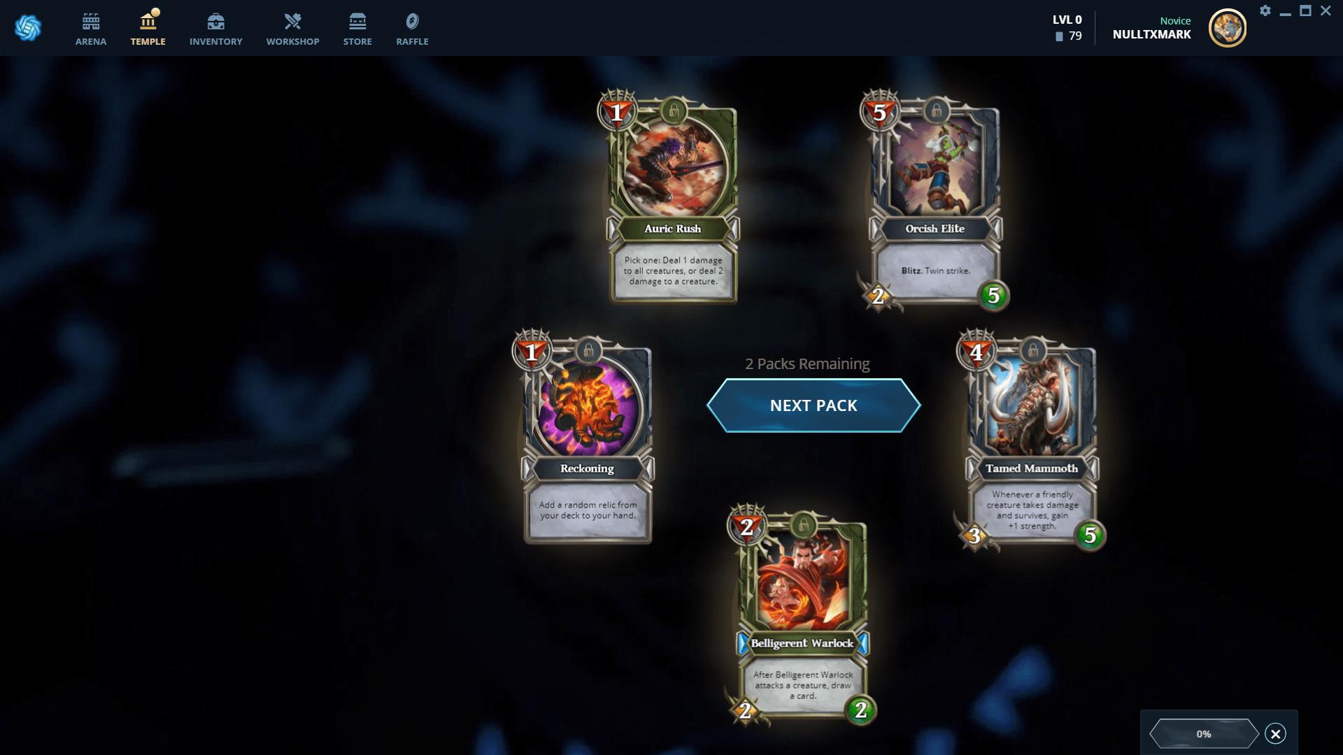 Gods Unchained Review Ethereum Based Trading Card Game NullTX