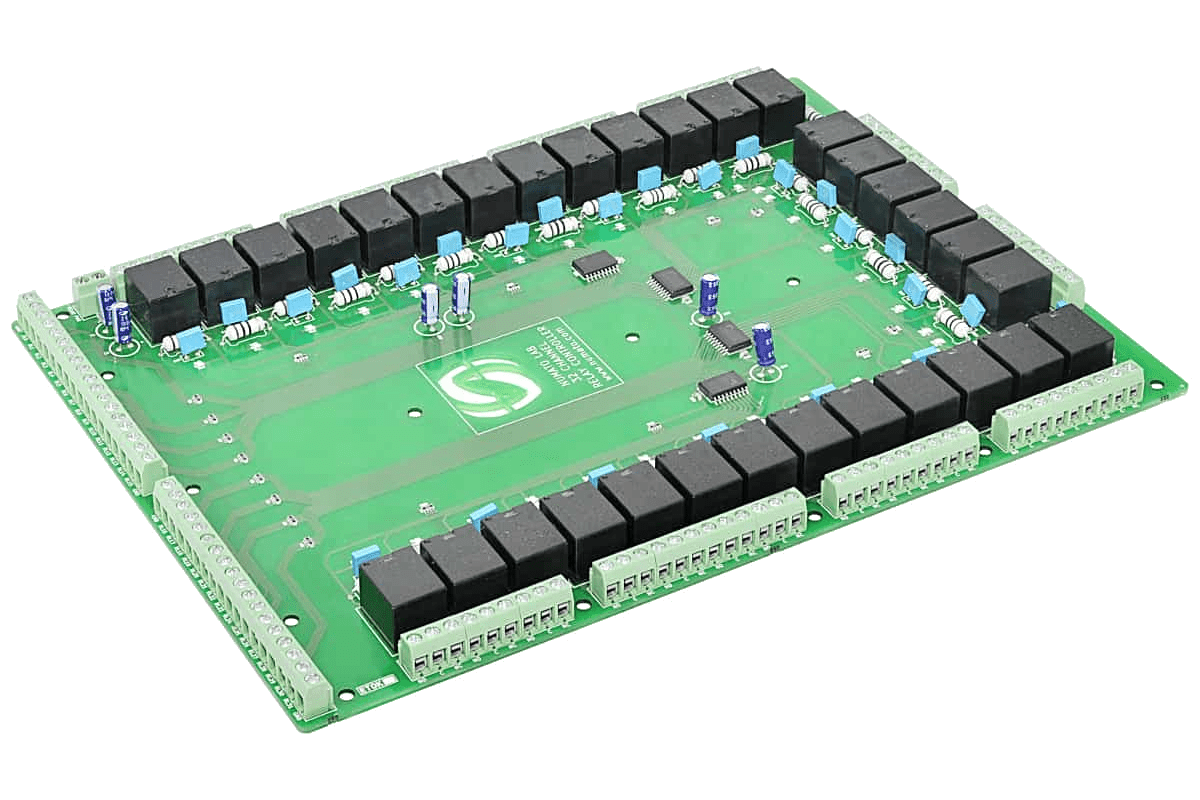 32 Channel TTL Compatible Relay Controller Board | Numato Lab