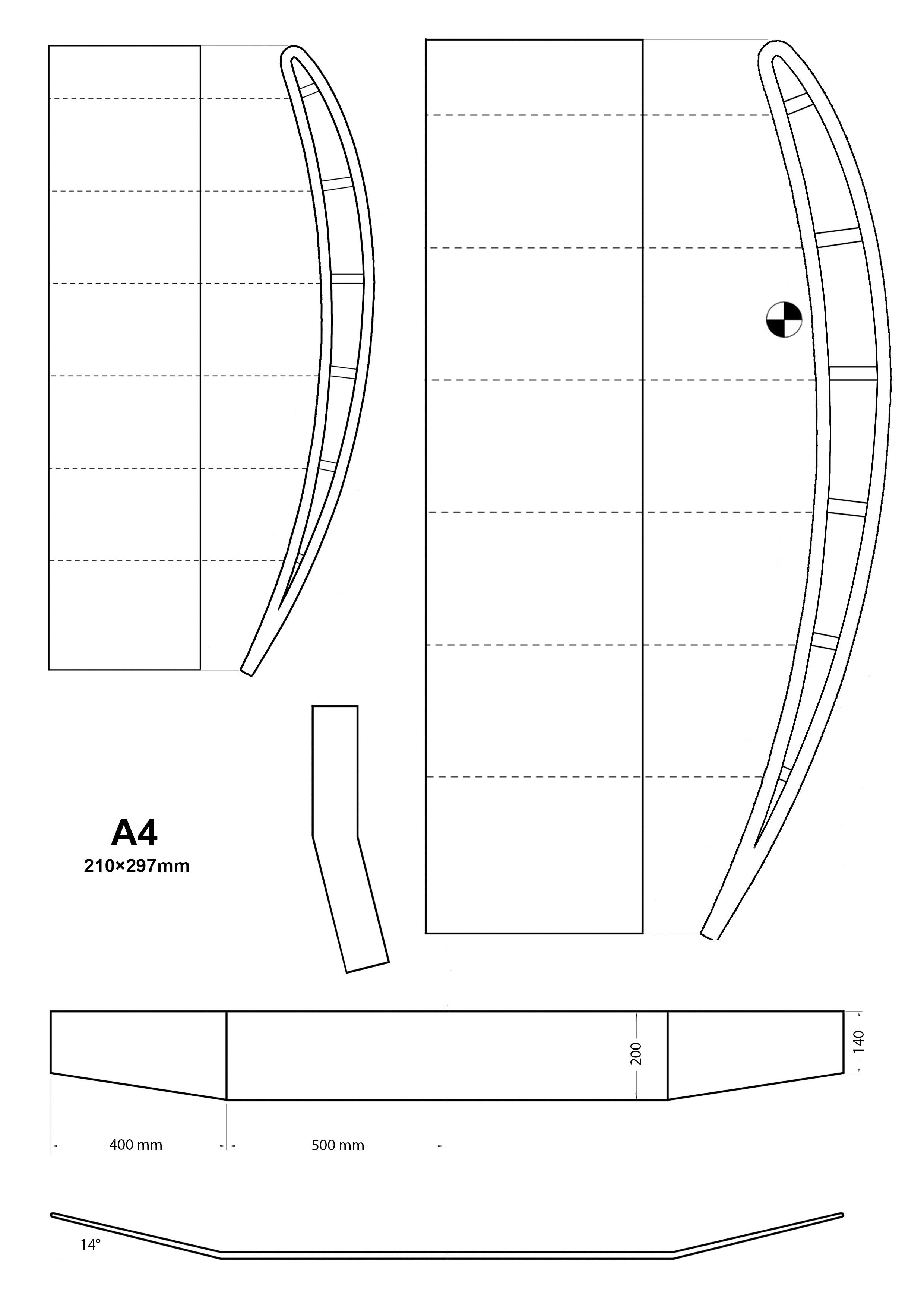 Slow Flyer RC Plane free plans