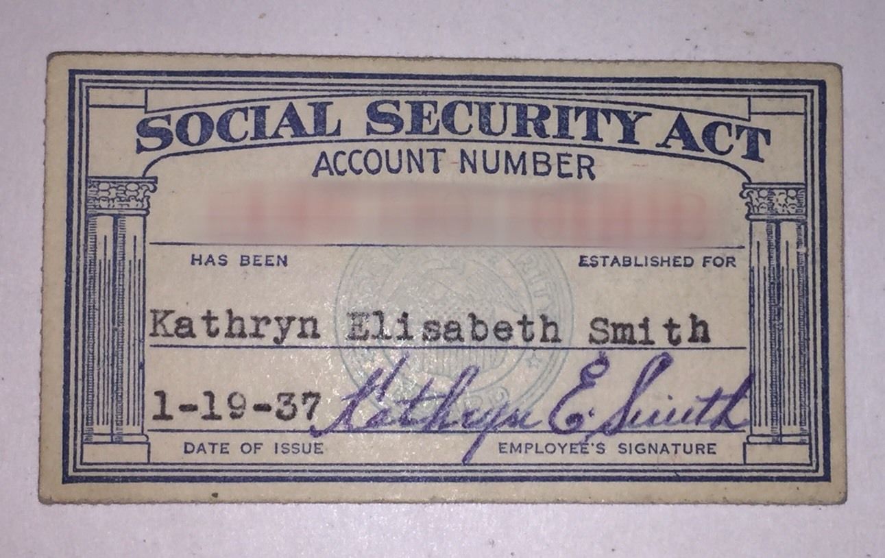 NumChk SSN Card through history