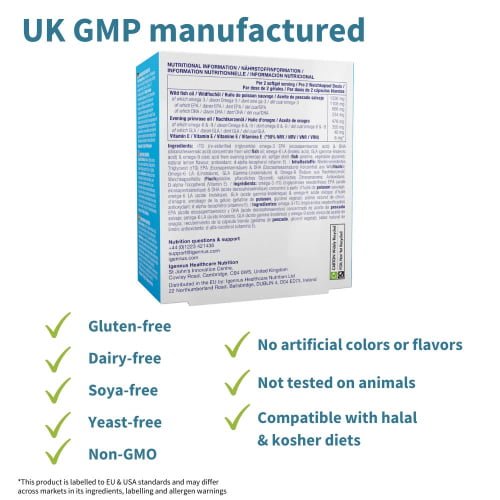 Pharmepa COMPLETE (Omega 369) 1000mg Omega3 EPA & DHA, Omega6 GLA