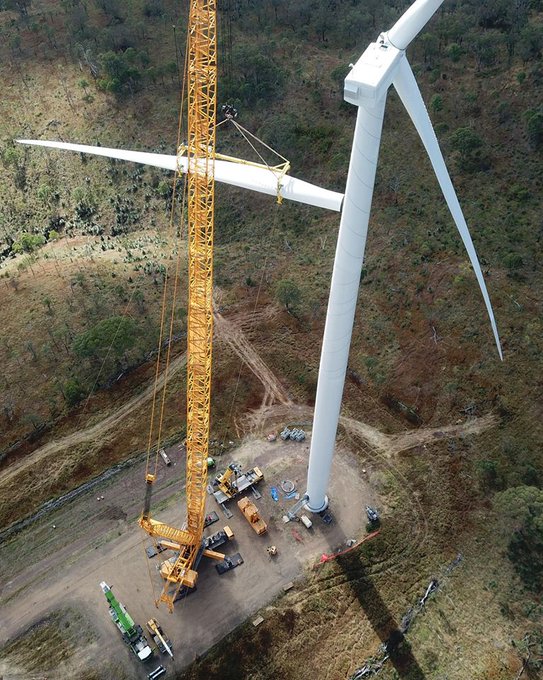 Coopers Gap Wind Farm, Queensland, Australia Project details and