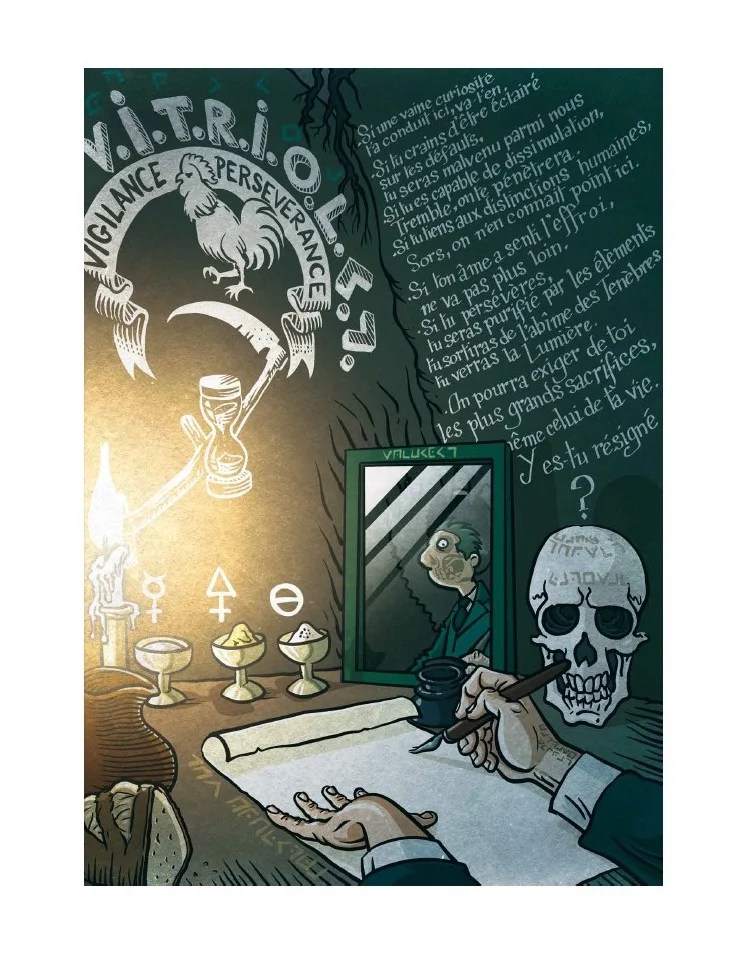 Affiche Le de Réflexion