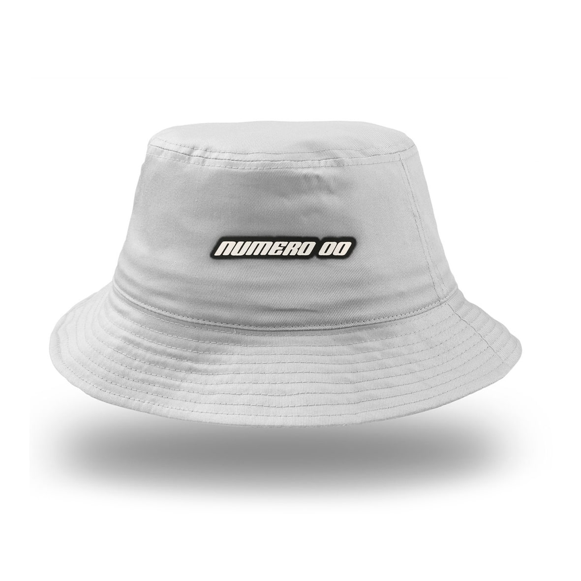 WHITE BUCKET CAP Numero00