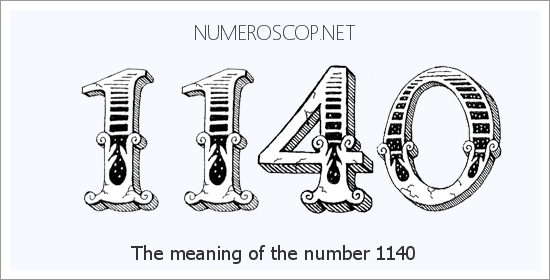 Meaning of 1140 Angel Number Seeing 1140 What does the number mean?