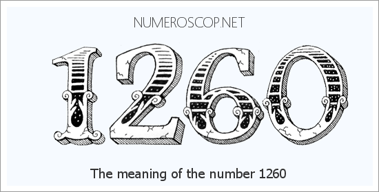 Meaning of 1260 Angel Number Seeing 1260 What does the number mean?