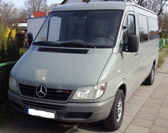 MercedesBenz Sprinter (20062009) Gdzie jest VIN