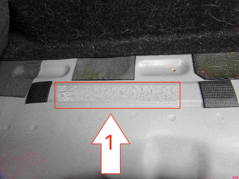 Fiat 500 (2018) Gdzie jest VIN? Znajdź VIN