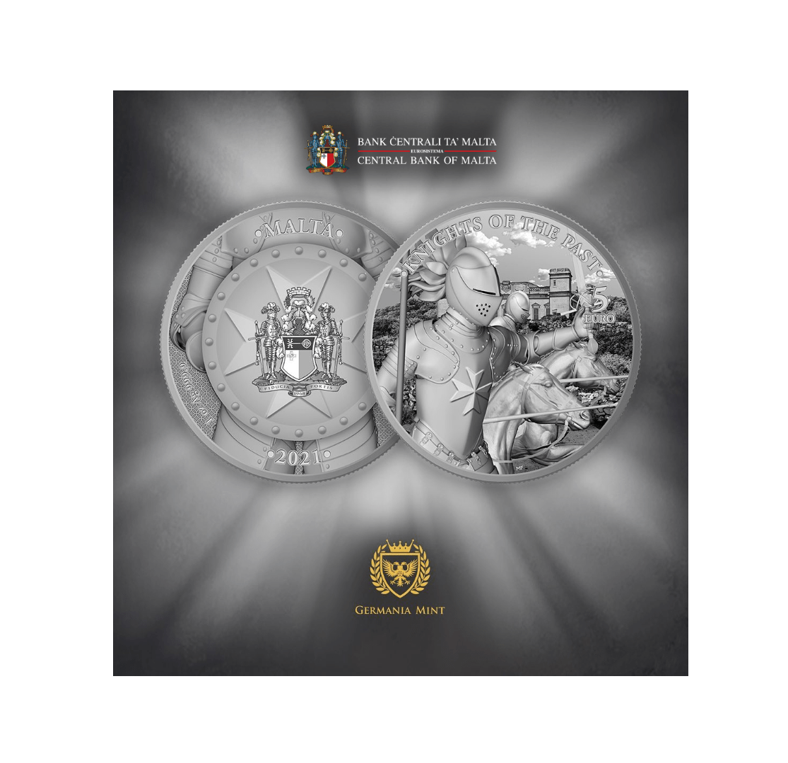 MALTA 2021 Knights of the past new bullion coins series Numismag