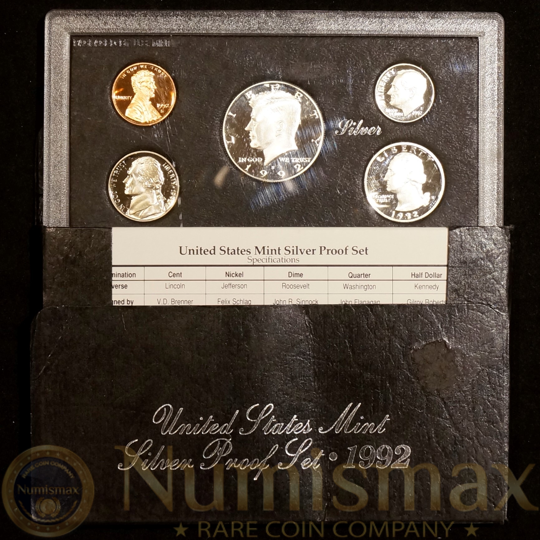 1992 Silver Proof Set Numismax