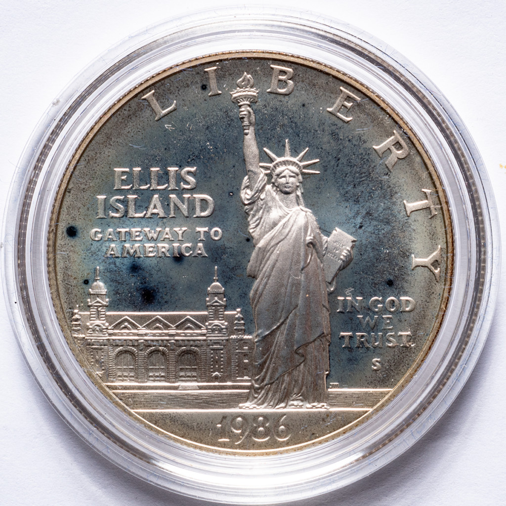 1986 Liberty Commemorative Silver Dollar Proof Numismax