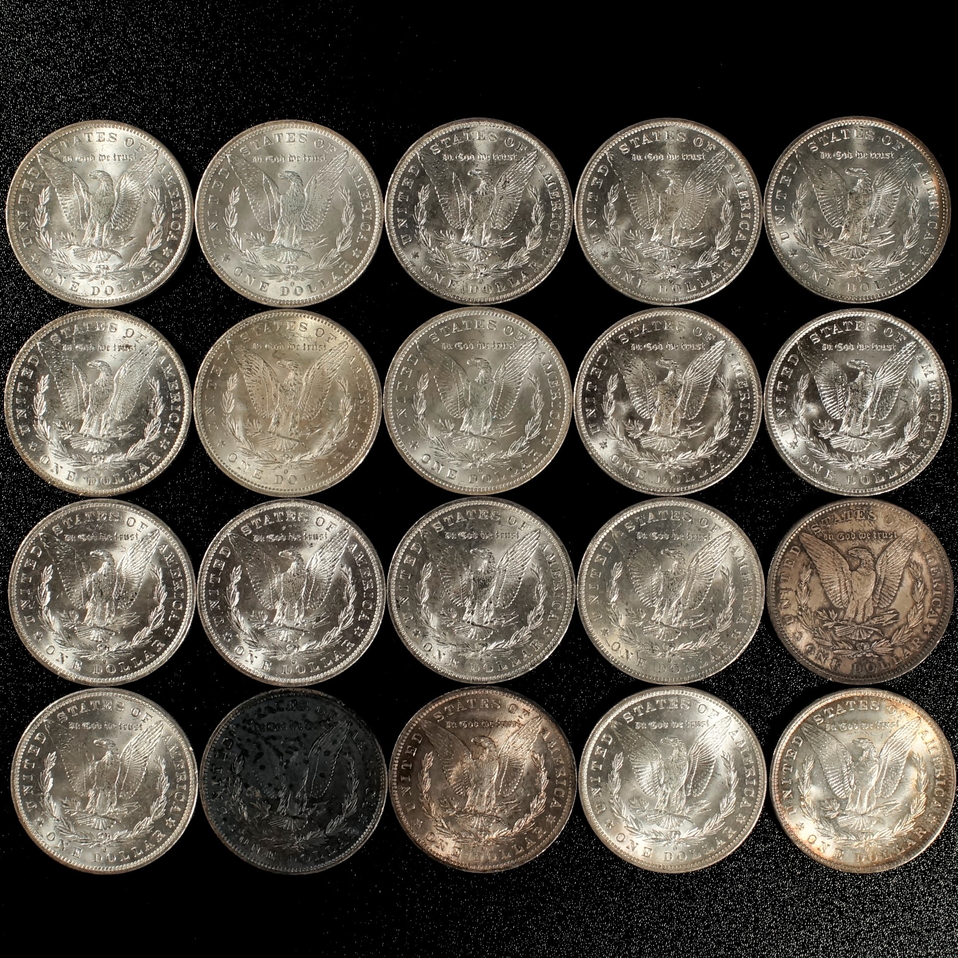 1884 New Orleans Silver Dollar Roll Numismax