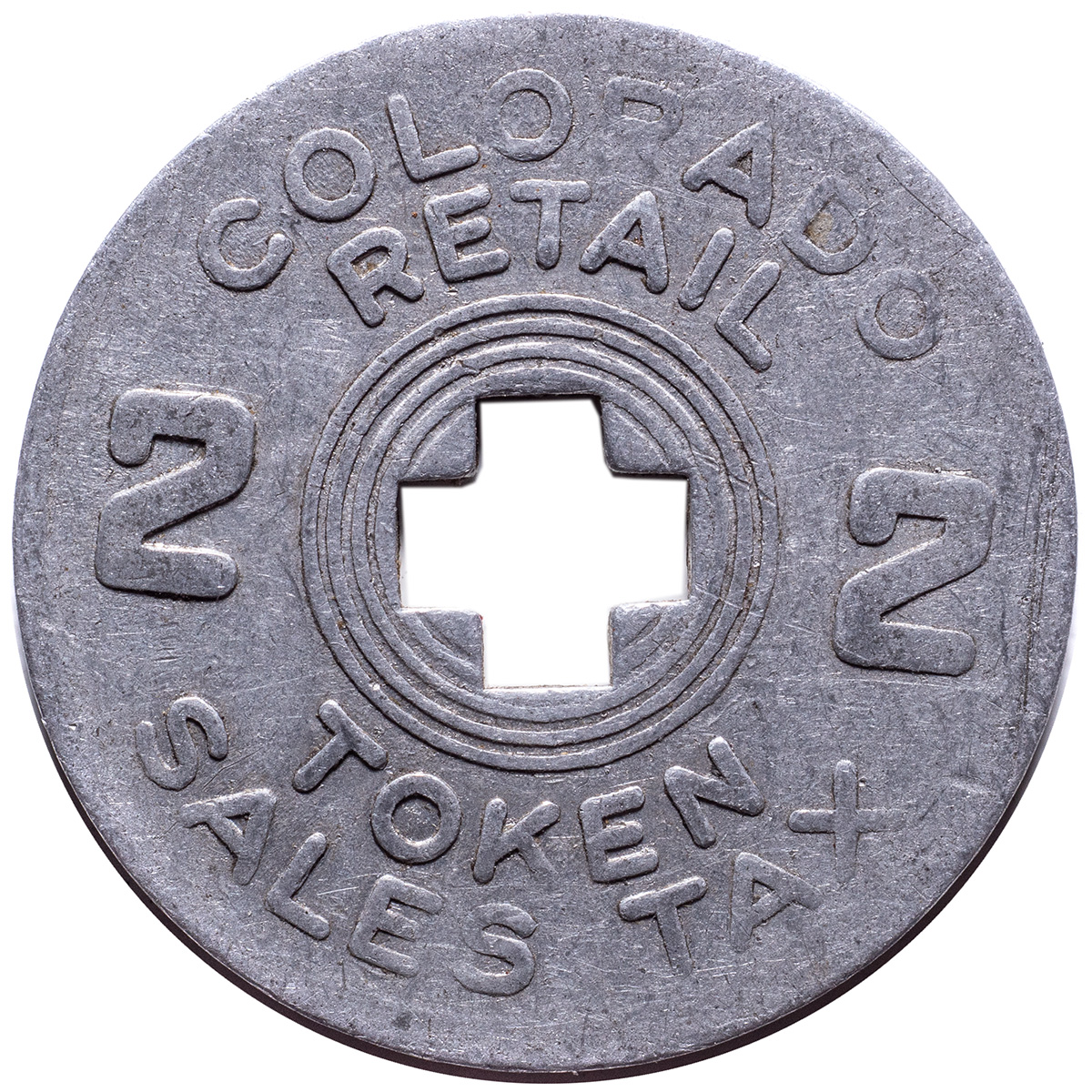 Colorado Retail State Sales Tax Token 2 Mill (70) Piece Lot Numismax