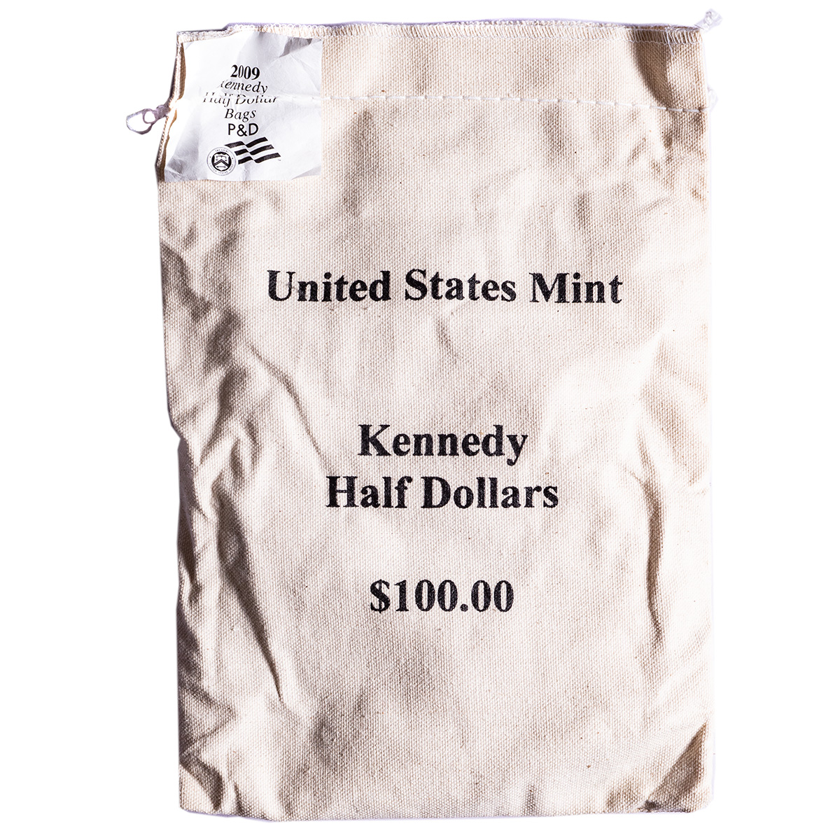 2009 Philadelphia/Denver Kennedy Half Dollar 100 Mint Bag Numismax
