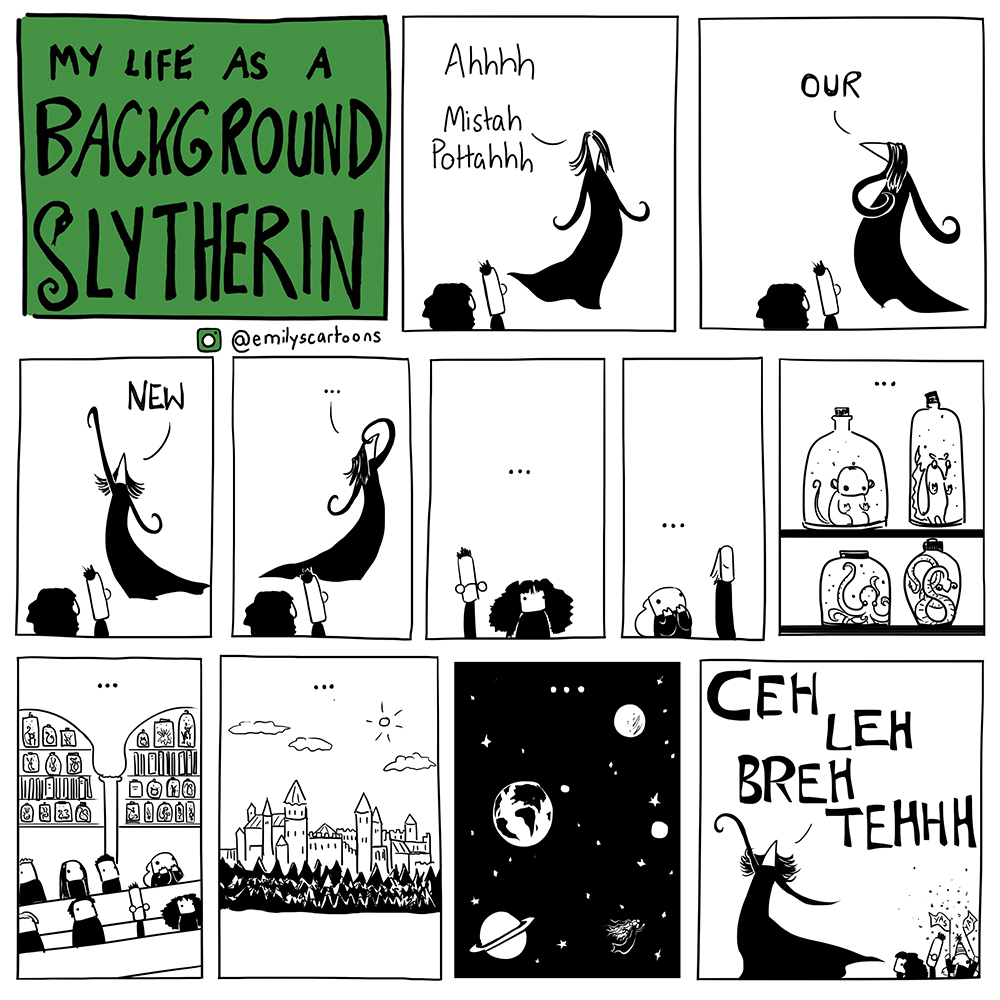 Jul på nettet My life as a background Slytherin ‹ Nummer 9