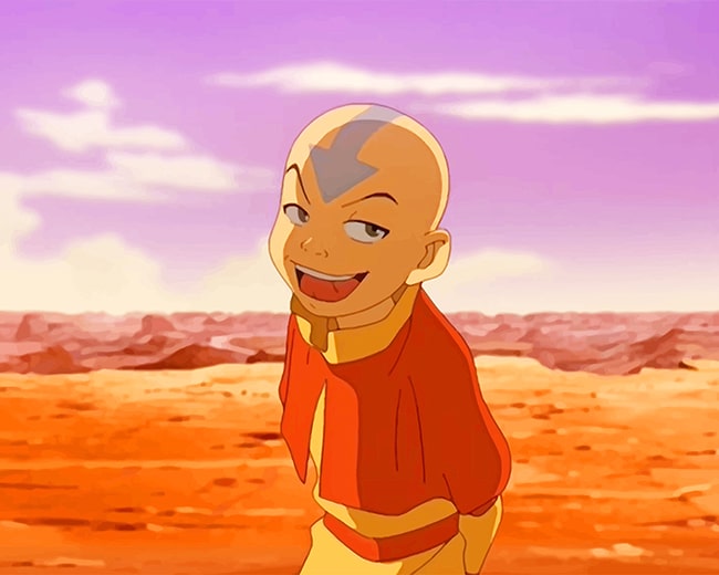 Naughty Aang The Last Airbender Animations Paint By Numbers Num