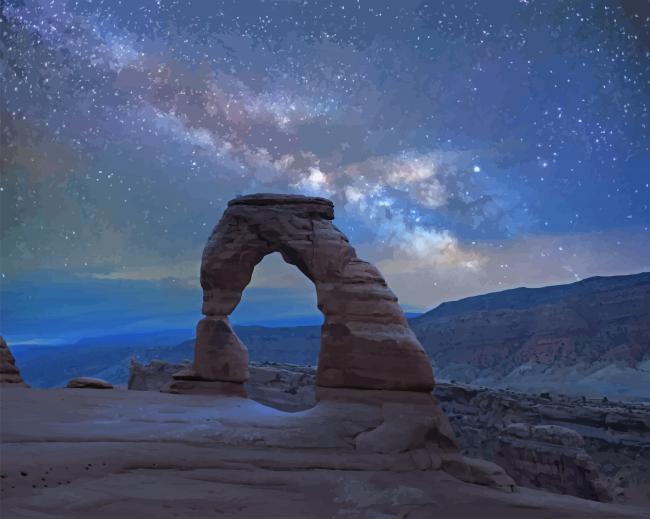 Utah Arch Landscapes Paint By Numbers Num Paint Kit