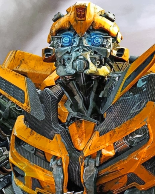 Bumblebee Transformers Paint By Numbers Paint by numbers