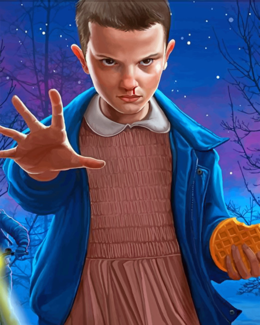 Stranger Things Max – Paint By Numbers