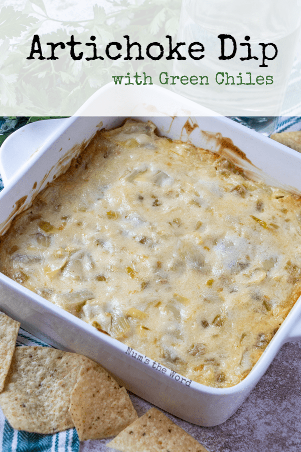Artichoke Dip with Green Chilies Num's the Word