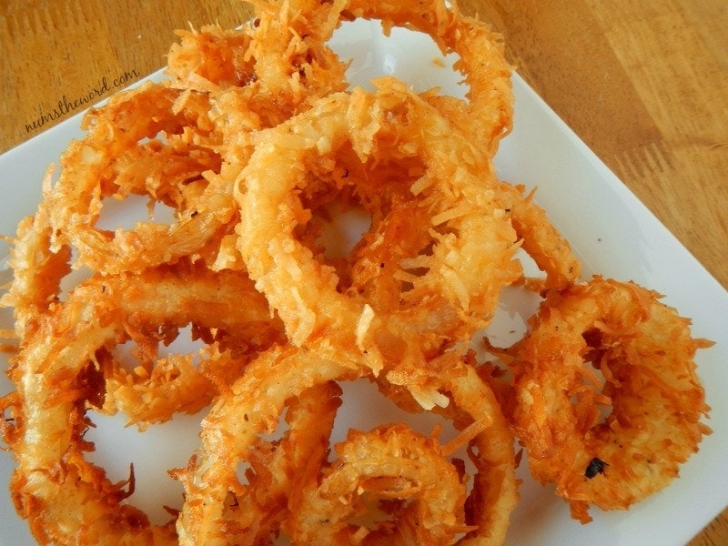 Crispy Coconut Onion Rings Num's the Word