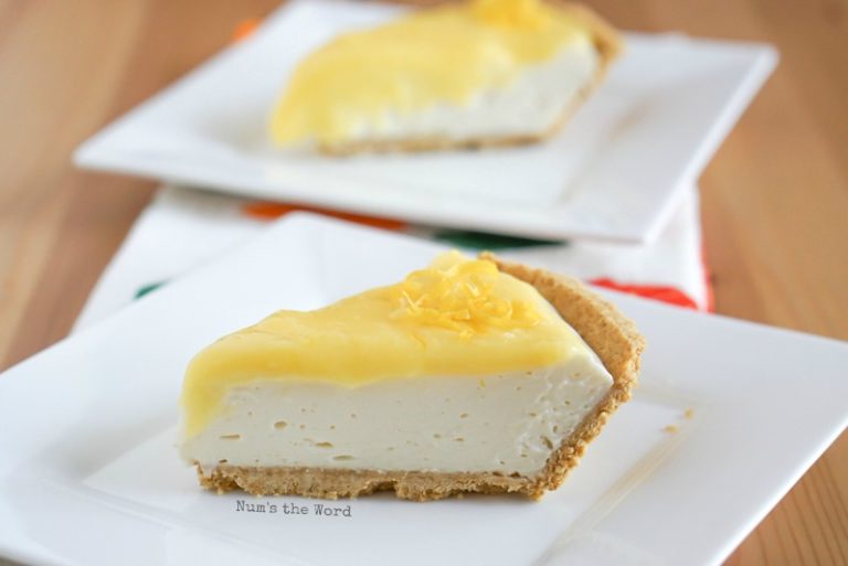 No Bake Lemon Cheesecake Num's the Word