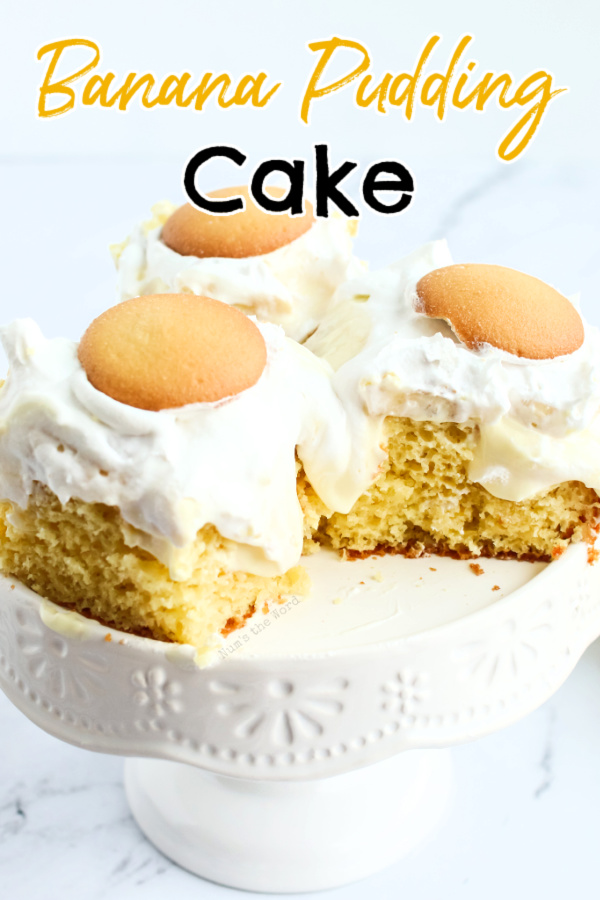 Banana Pudding Cake Num's the Word